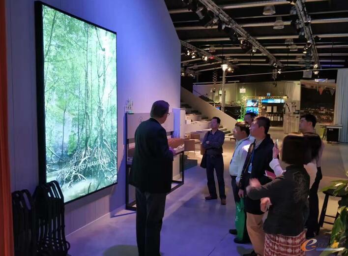 考察团参观爱立信体验中心