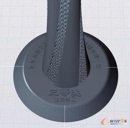 奖杯底座细节设计