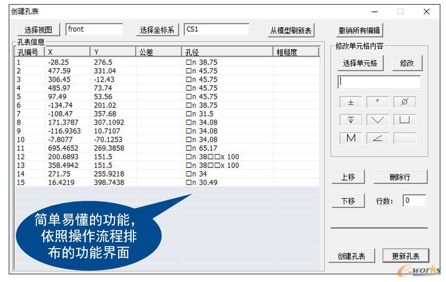 功能界面