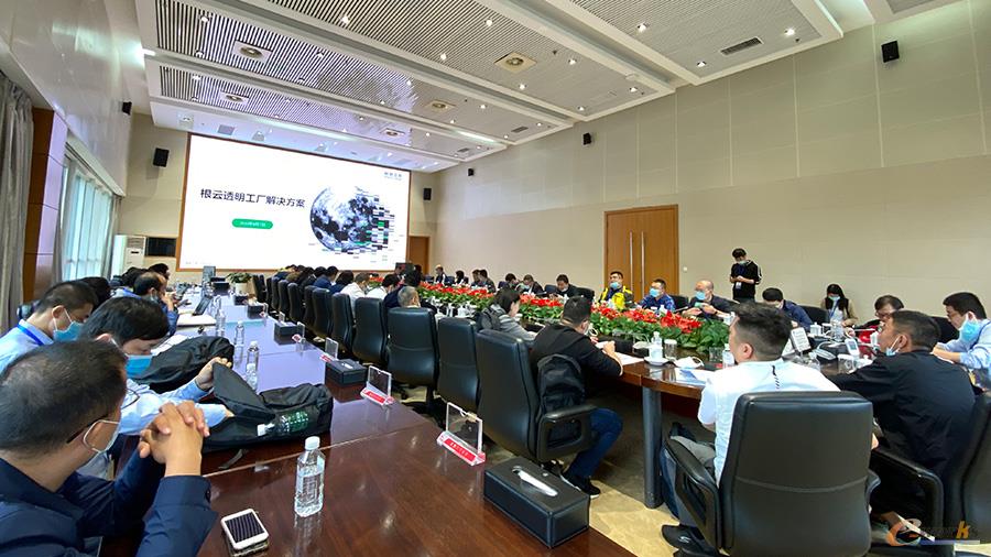 考察团在三一重工交流学习