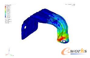 优化方案一约束模态计算结果