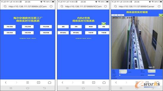 线体实时可视系统看板（手机端）
