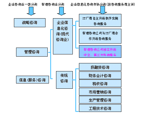 我国企业信息化咨询市场分析和策略研究