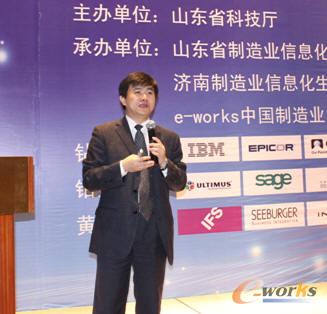 e-works总经理 黄培