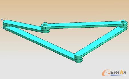 2010 siemens plm software征文:基于ug nx/motion的四连杆机构运动