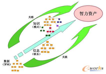 图1 数据、信息、知识、智力资产
