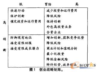 创业战略矩阵