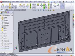 测试机SolidWorks加载界面