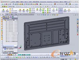 工作机钣金件SolidWorks普通操作