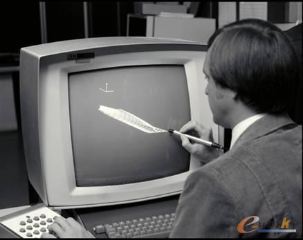 图2. 世界上第一台人机交互图形设备IBM2250