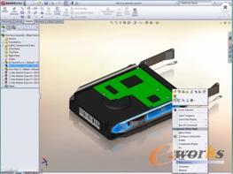 图11. SolidWorks2010中的环境评估模块