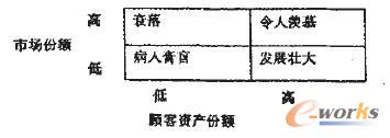 图2 顾客资产份额和企业未来前景