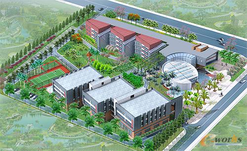 东莞华中科技大学制造工程研究院大楼