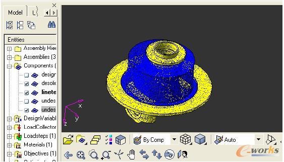 Topology优化中设计空间与非设计空间的确定