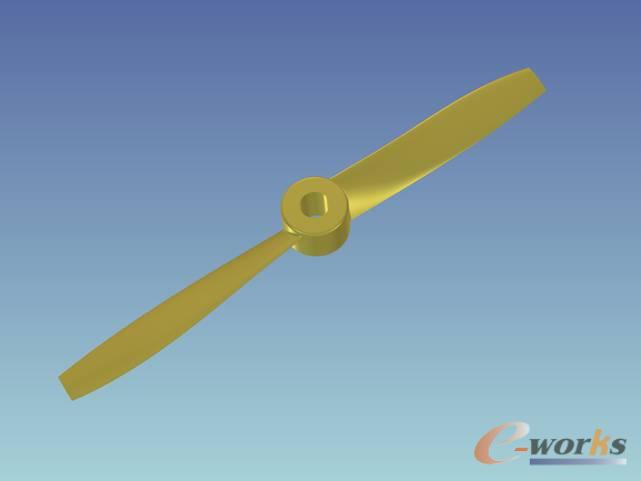 巧用CAXA实体设计快速绘制螺旋桨