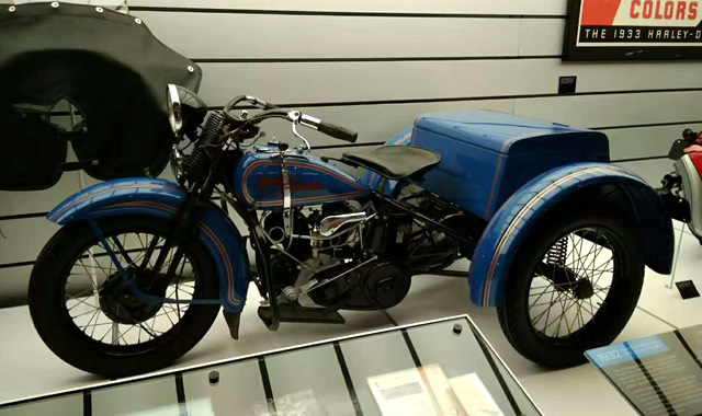 哈雷摩托博物馆产品展示——摩托车