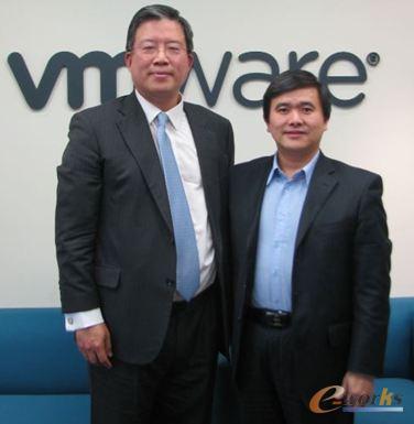 VMware大中华区总裁宋家瑜与e-works总编黄培