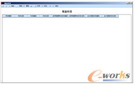 “税金科目”界面