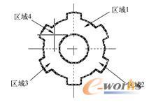 拾取点以定义填充区域