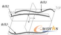 图7-73  指定第一方向的曲线