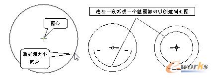 创建同心圆