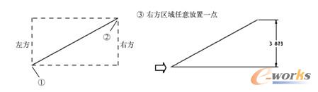 倾斜直线-竖直标注