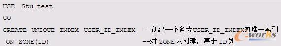 SQL代码如下