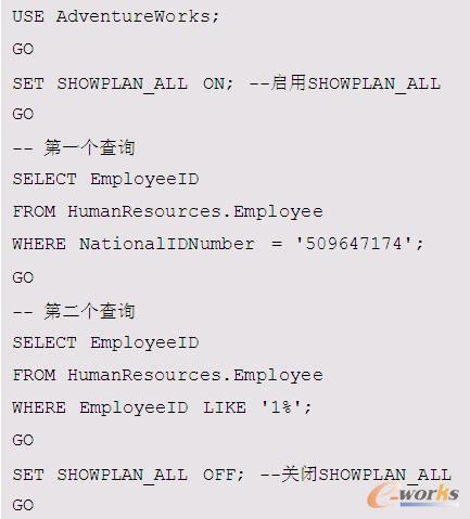 执行如下Transact-SQL语句