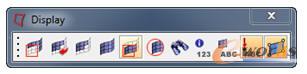 Display工具栏