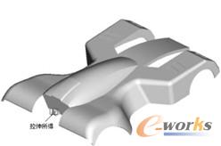 图4-126  拉伸所得