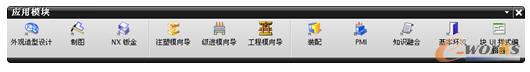 图1-8 “应用模块”工具栏