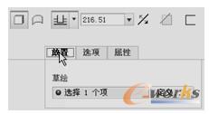  打开“放置”面板