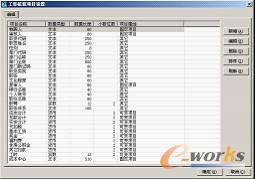 图6-52  “工资核算项目设置”对话框
