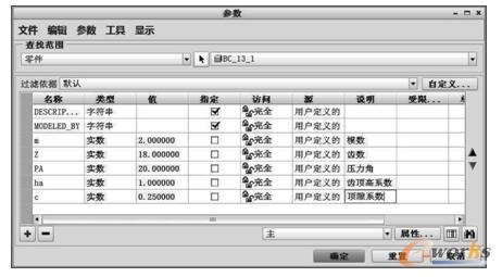 定义新参数