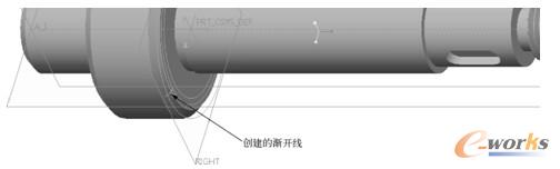  完成创建渐开线