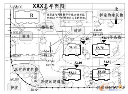 建筑总平面图