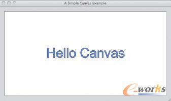 Hello Canvas范例程序