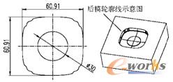 后模轮廓线