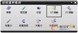 图14-9 “连接器和载荷”工具栏