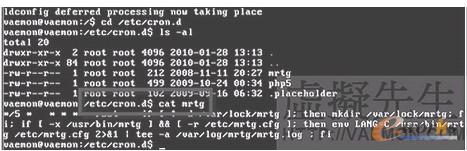 ▲  系统会创建一个Linux下的Cron Job来5分钟运行一次