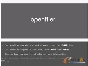 ▲  开始安装，就像任何一个标准的Linux