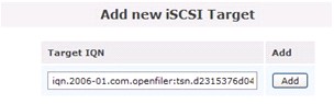 ▲  这里要加入iSCSI的合格编号