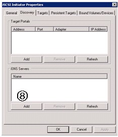 ▲  选择Discover来输入Target Server的IP