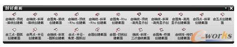 “剖切曲面”工具栏