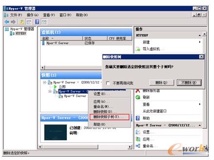图13-35  删除快照子树