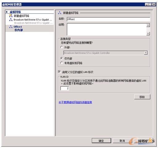 图13-51  输入虚拟网络名称和VLAN ID