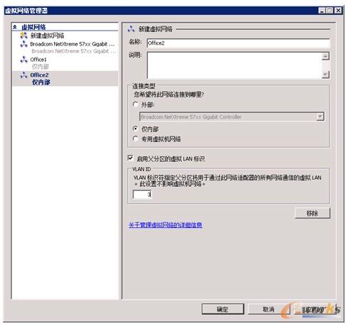 图13-53  输入虚拟网络名称和VLAN ID