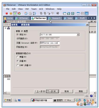 图14-13  群集IP地址和域名