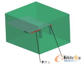 选取延伸边和范围参照边