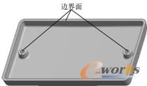 图2-79  选取边界面